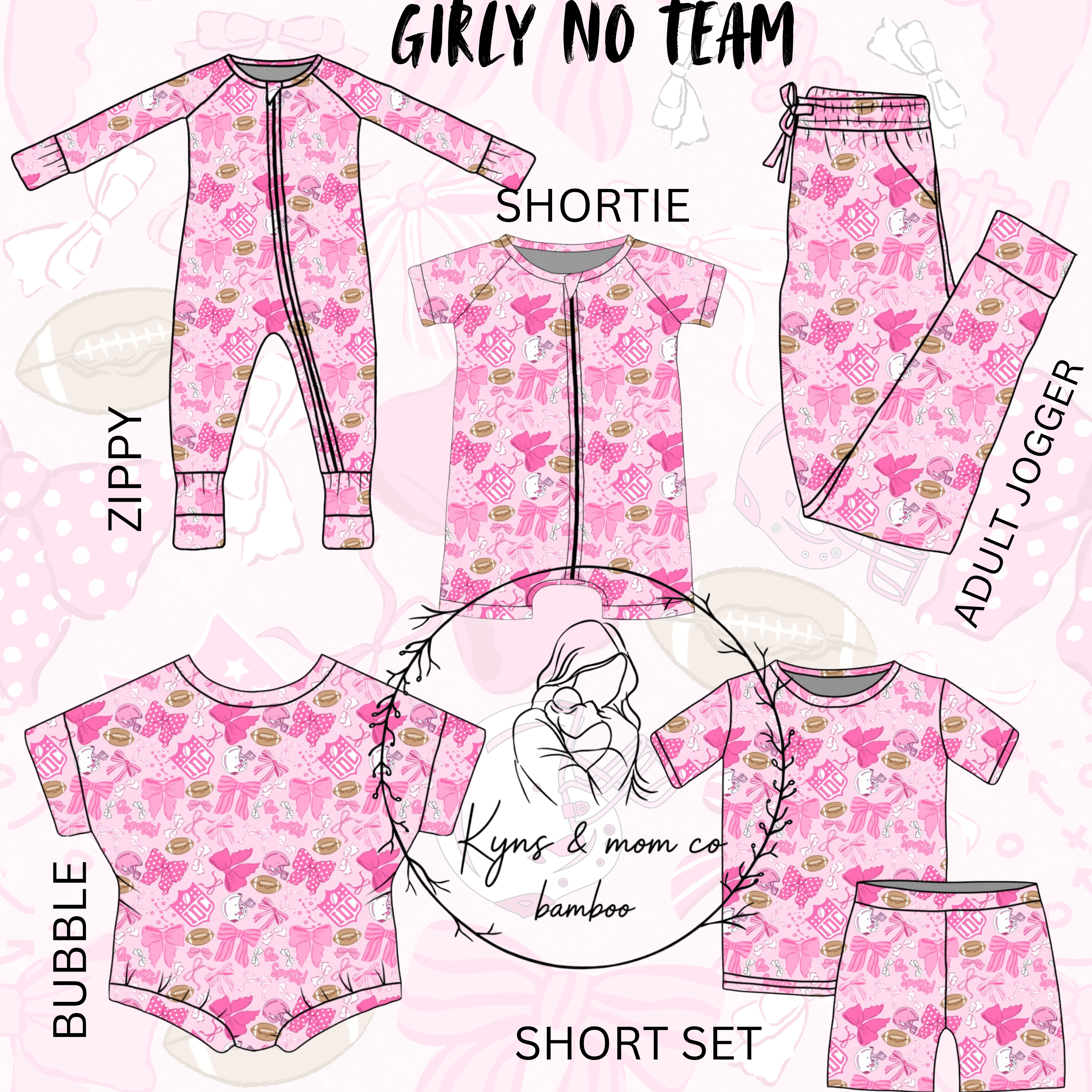 PREORDER - GIRLY NO TEAM - ETA EARLY AUGUST
