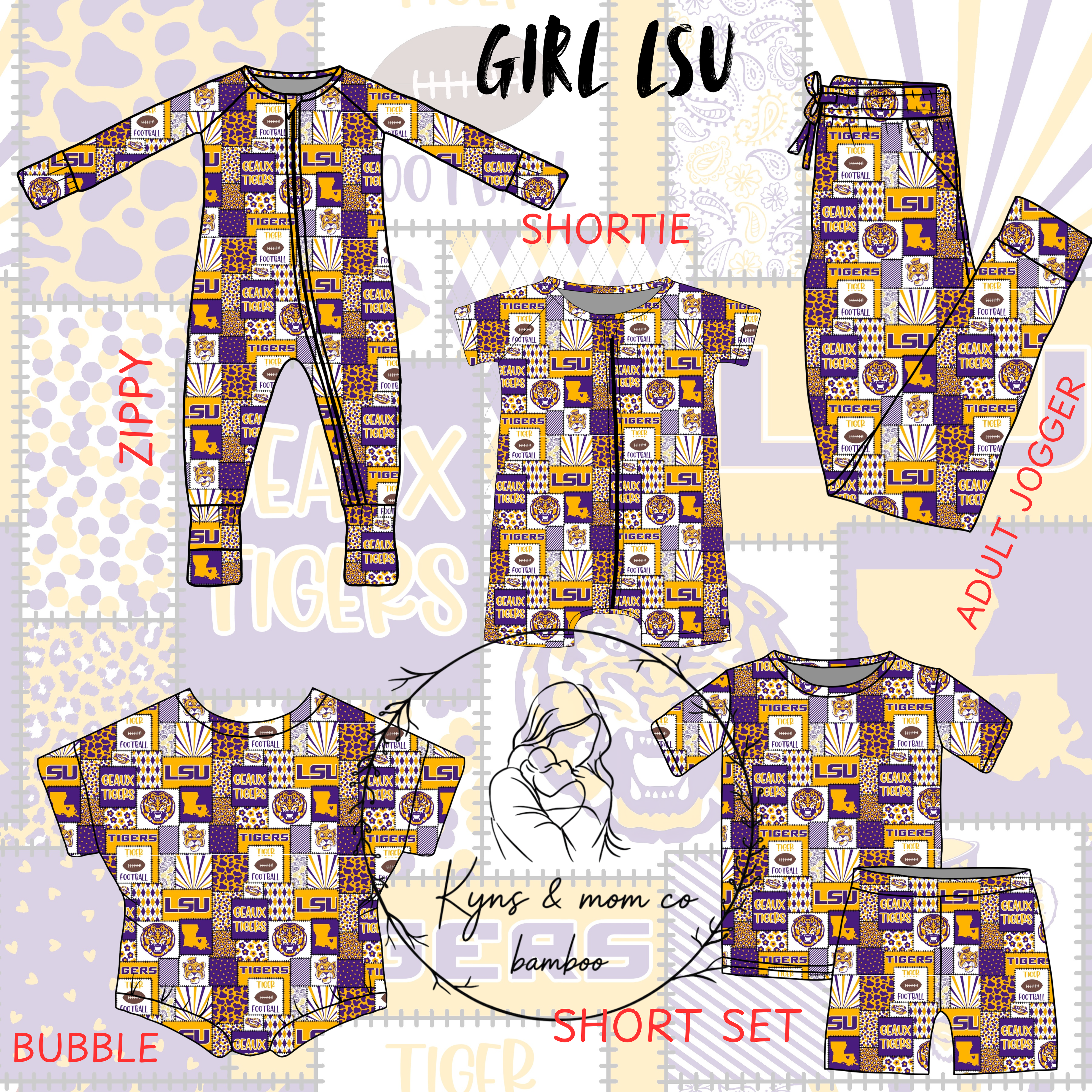 PREORDER - LSU GIRL - ETA EARLY AUGUST