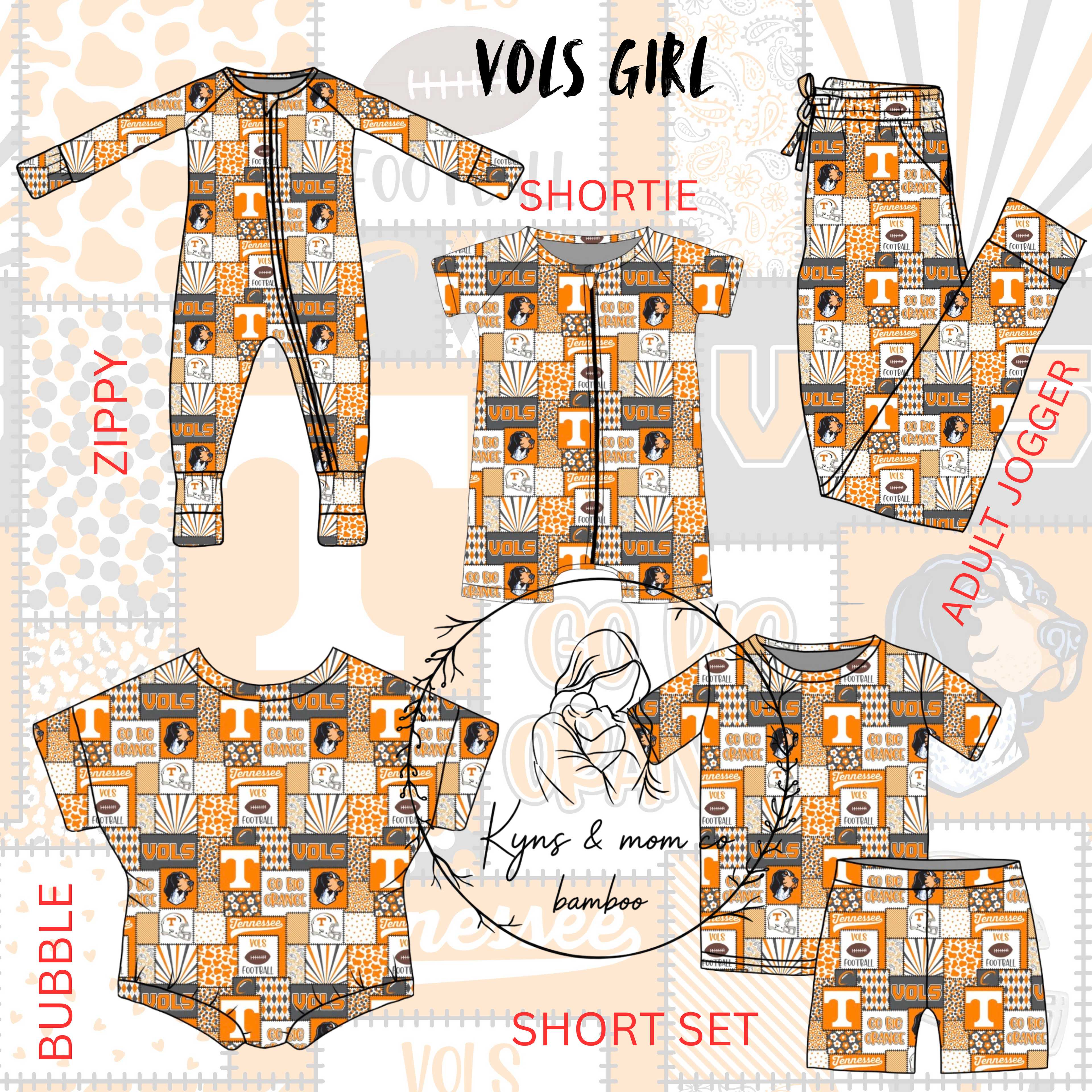 PREORDER - VOLS GIRL - ETA EARLY AUGUST