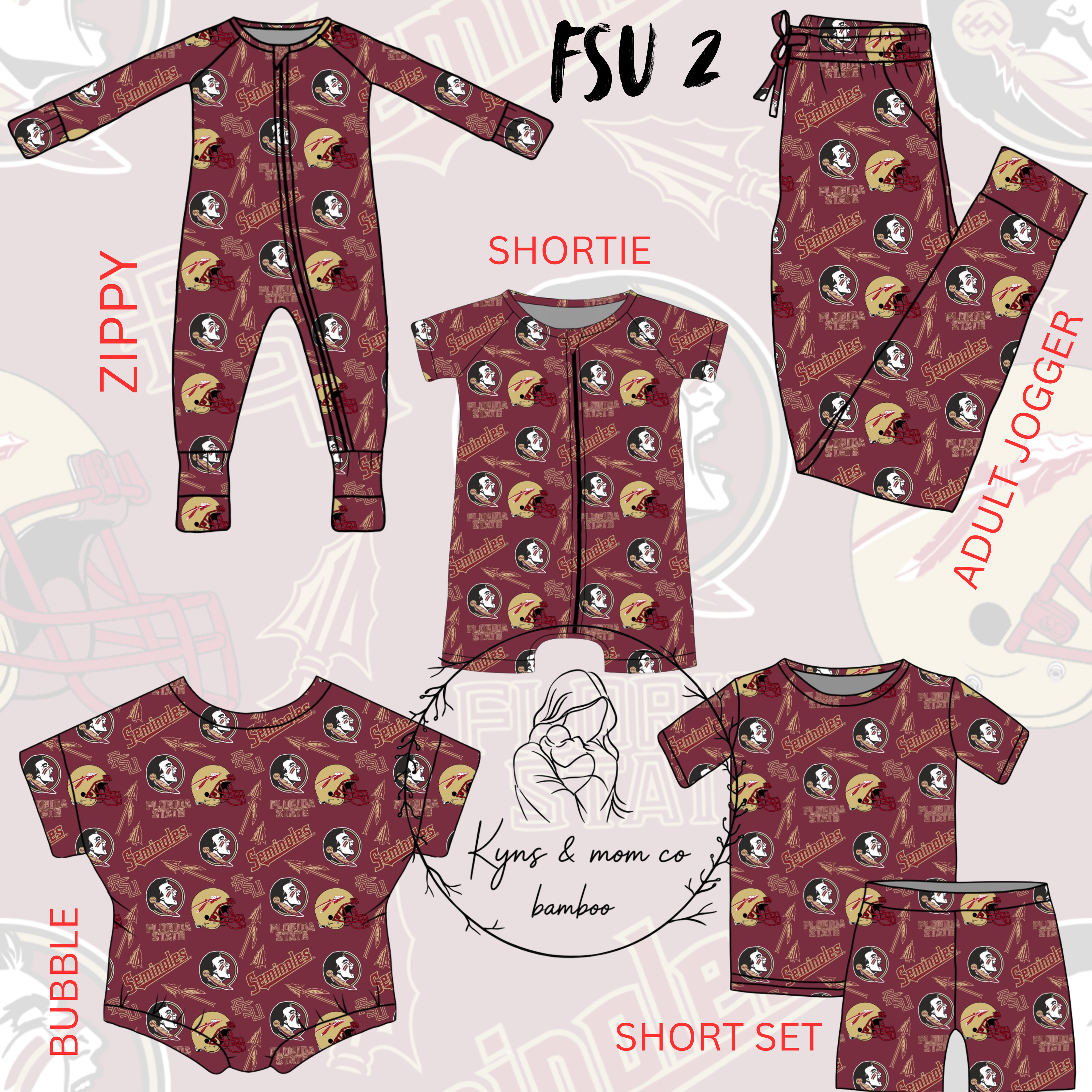 PREORDER - FSU gender neutral - ETA EARLY AUGUST