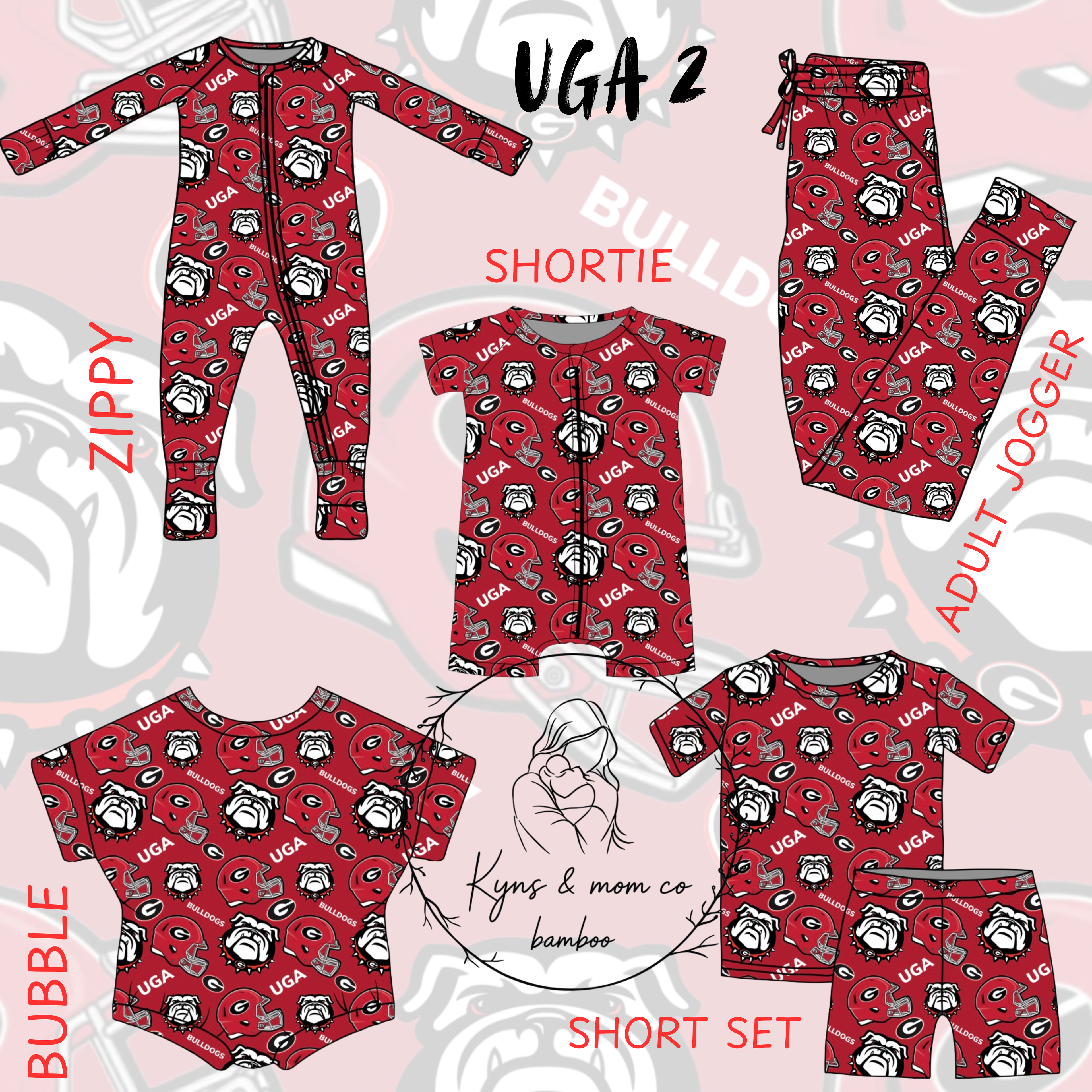 PREORDER - UGA gender neutral - ETA EARLY AUGUST