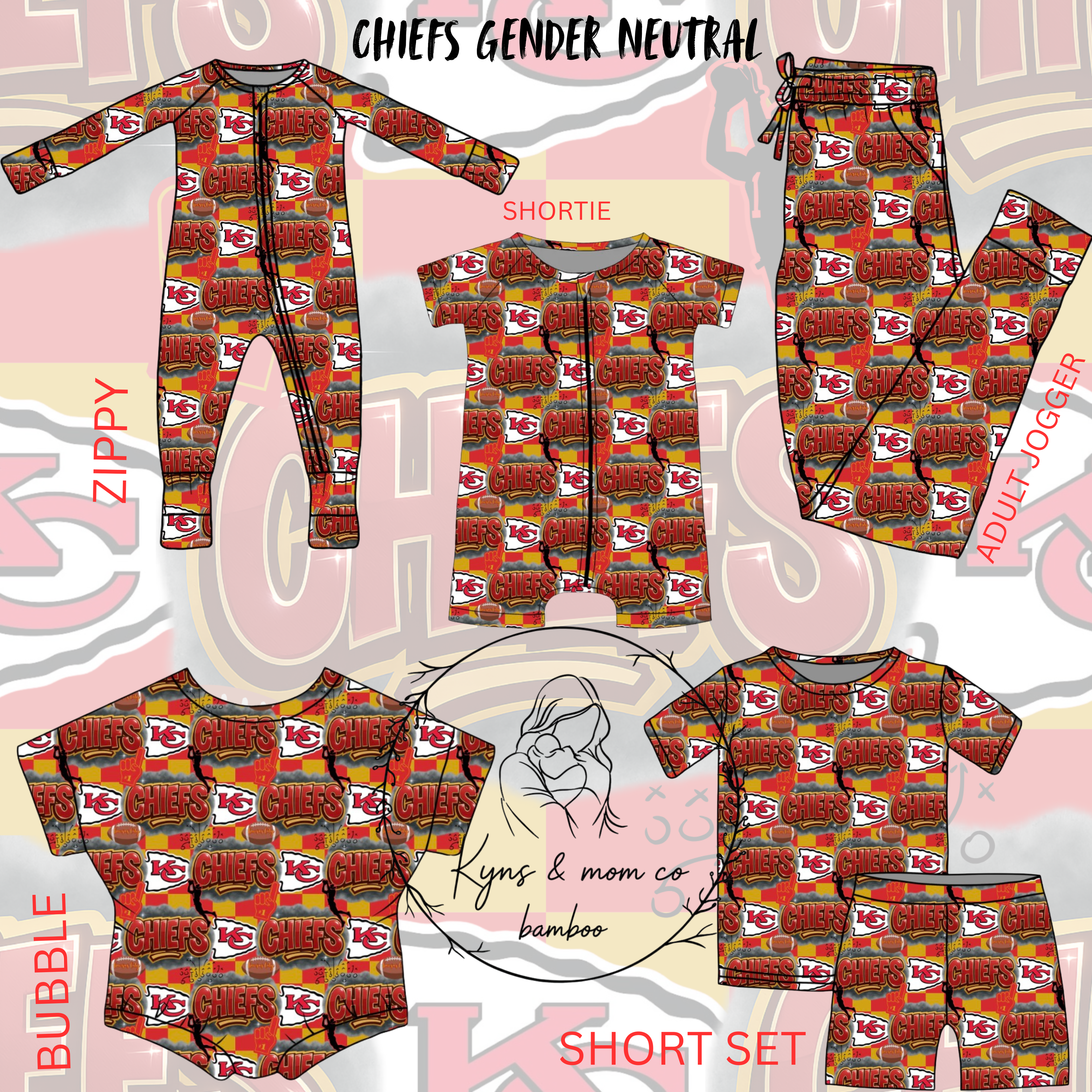PREORDER - CHIEFS GENDER NEUTRAL - ETA EARLY AUGUST