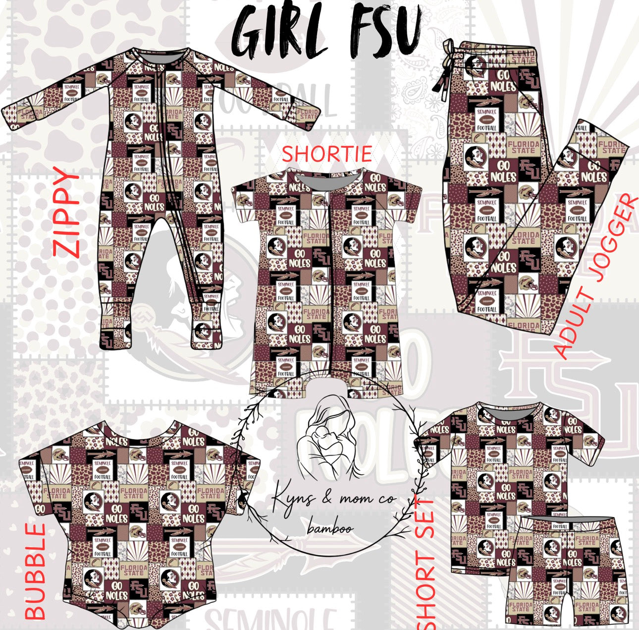 PREORDER - FSU GIRL - ETA EARLY AUGUST